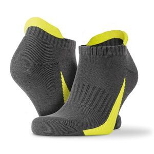 Spiro Unisex Adults Sports Sneaker Socks (Pack Of 3) / Gray